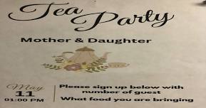 Mother & Daughter Tea Party