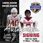 Landon Jackson & Ahkhari Johnson Autograph Signing