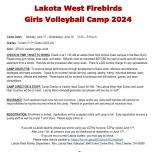 Lakota West Girls Volleyball Camp