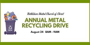 Annual Metal Recycling Drive