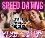 Speed Dating: Ages 21-35