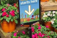 Free May Half Term Activity Trail for Children at Notcutts Staines Garden Centre