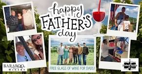 FREE Glass of Wine for Dads on Father's Day at Broken Bottle Winery