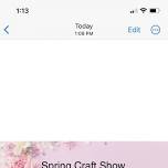 Spring Craft Show