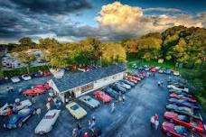 MONTHLY CAR CRUISE ON THE LAWN — Hank's Dairy Bar