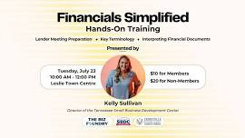 Financials Simplified Workshop