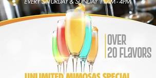 SATURDAY BRUNCH & UNLIMITED MIMOSA