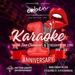 KARAOKE - 1 Year Anniversary !! with Ian Clement ON THE BIG STAGE