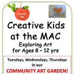 Creative Kids at the MAC!