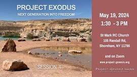 Project Exodus – Next Generation Into Freedom, May 19@1:30 PM April 7 @ 1:30 pm - 3:00 pm