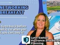 Networking Breakfast, Plus: Lynns advice to buy it for you need it