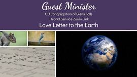 UU Service: Love Letter to the Earth