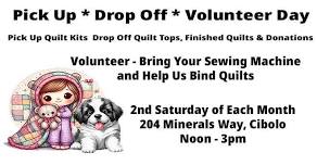 VOLUNTEER DAY & Pick Up, Drop off