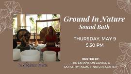 Sound Bath: Grounded in Nature (At Dorothy Pecaut Nature Center)