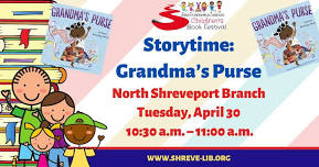 Storytime: Grandma’s Purse at the North Shreveport Branch