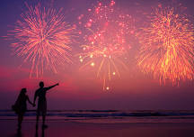 Kill Devil Hills 4th of July Fireworks Display 2024