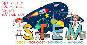 STEM Summer camp for ages 4 to 9