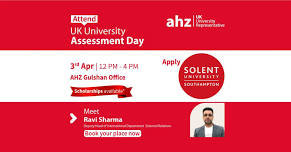 Solent University Assessment Day | AHZ Gulshan Office