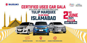 Suzuki Certified Used Car Gala - Islamabad