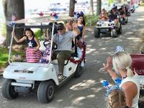 Little Switzerland Independence Day Golf Cart Parade