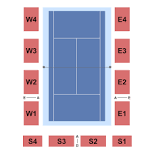 BNP Paribas Open: Stadium 3 - Day Session