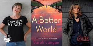 Conversation & Book Signing: Sarah Langan, A BETTER WORLD in conversation with Hilarie Burton Morgan