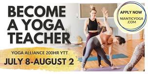 BECOME A YOGA TEACHER! 200hr Immersive, In-Person Yoga Teacher Training!