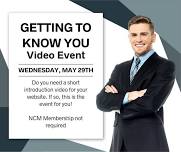 Getting to Know You - Video Messaging Event