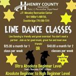 Advanced Line Dance Classes at J.P. Moseley Recreation Center