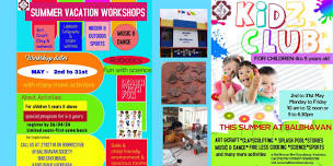 Summer Vacation Workshops for children