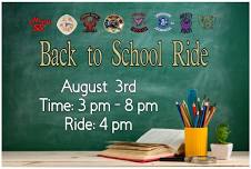 Back to School Benefit Ride