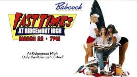 Fast Times at Ridgemont High