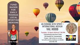 FUND RAISER - An Evening with Spirit - Val Hood