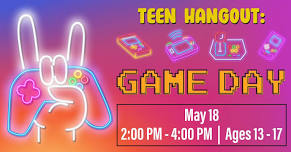 Teen Hangout: Game Day