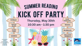 Summer Reading Kick Off Party