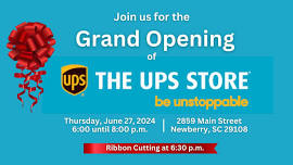 Grand Opening & Ribbon Cutting - The UPS Store