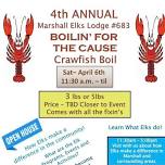 Crawfish Boil - Marshall Elks Lodge