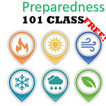 Disaster Preparedeness 101 class (FREE)