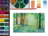 Paint with Light – Backlit Forest Watercolour Workshop