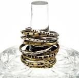 Stacked Textured Rings