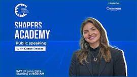 Shapers Academy Public speaking Session with Mariana Grace