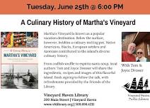 Tom & Joyce Dresser: 'A Culinary History of Martha's Vineyard'