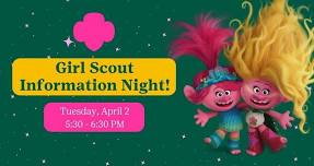 Tecumseh - Girl Scout Info Night - Trolls Party!