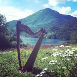 Live Harp Music and Restorative Yin Yoga