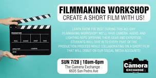 One-Day Intensive Filmmaking Workshop: Create a Short Film with Us!