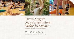 yoga escape retreat: unplug & reconnect