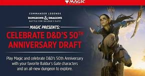 Magic Presents: Battle for Baldur's Gate – 50th Anniversary Edition Booster Draft