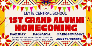 1st GRAND ALUMNI HOMECOMING