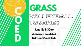 FULL! Coed Grass Volleyball Tournament