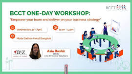 BCCT One-Day Workshop: “Empower your team and deliver on your business strategy”